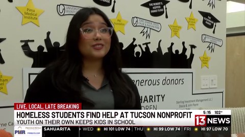 Homeless students find help at Tucson nonprofit