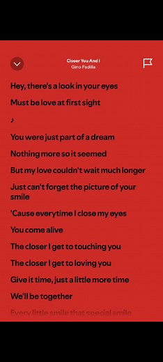 Closer You and I - Full Lyrics and Karaoke Version