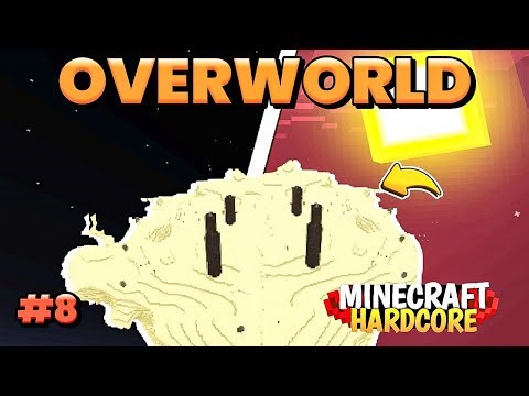 I Build the END ISLAND in the Overworld🔥| Minecraft pe Hardcore