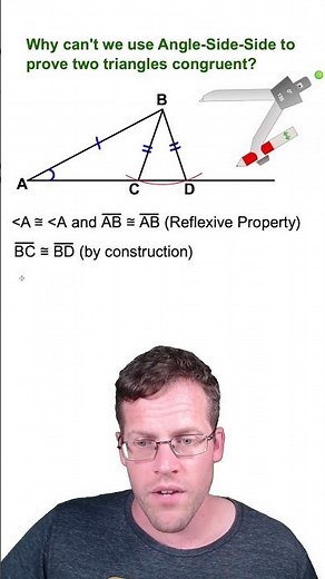 Why ASS Doesn’t Work for Triangle Congruence