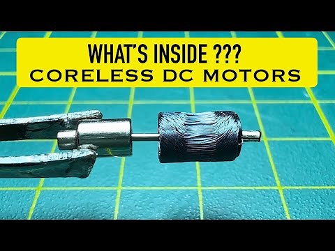 Inside a Coreless DC Motor. Structure and Key Parts Explained