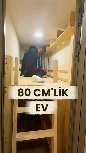 80cm Genişliğinde Bir Evde Yaşamak Mümkün mü?