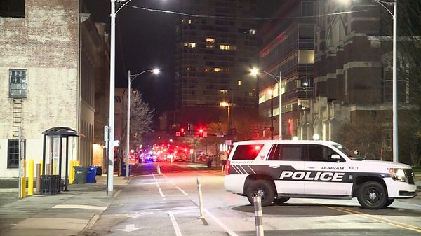 Gas leak forces road closures in downtown Durham