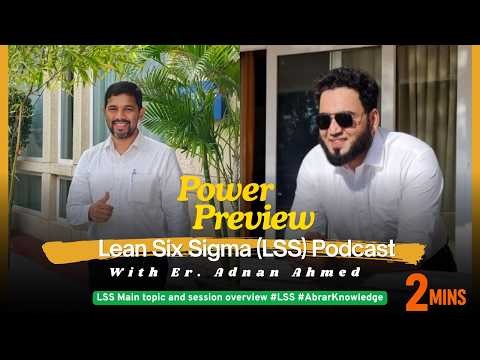 2-Min Power Preview 🎯 | Lean Six Sigma Podcast + Case Study + Rapid Fire