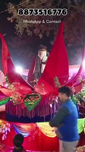 9.6K views · 132 reactions | Hydraulic jaymal #jaimala #weddingdecor #decorations #hydraulics | New Flower Decoration Gadarwara | Facebook