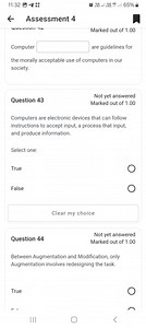 Computer _ are guidelines for the morally acceptable use of com... | Filo