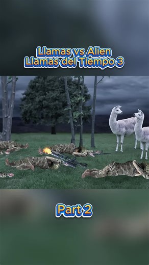 Llamas vs Alien Llamas del Tiempo 3 #mx #fyp