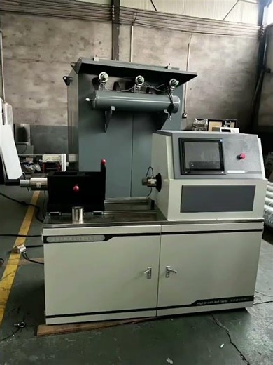 High-strength bolt testing instrument, new model with computer control.