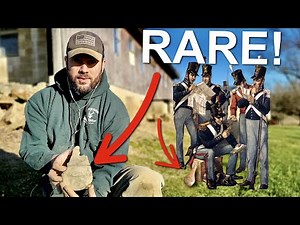 SUPER RARE FIND @ 1700's Home - Revolutionary War Time Era!! Metal Detecting Western Pennsylvania
