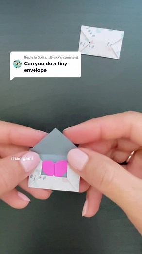 Origami Mini Envelope and Love Heart Tutorial