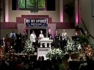 General Secretary Of The UPCI Rev. Jerry Jones Preaching Bishop O.R. Fauss Celebration Service