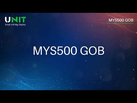 MYS500 GOB Flexible LED Display | 500×500 Cabinet Structure Overview