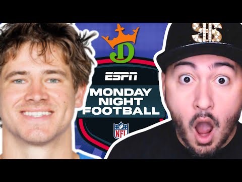 MNF DraftKings DOUBLEHEADER Week 2 (Best ROI Lineups!) | NFL DFS Picks Monday Night Football
