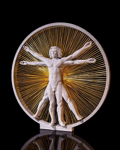 Vitruvian Man - Home Decor - Statue - Etsy