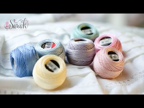 everything you need to know: dmc pearl/perle cotton
