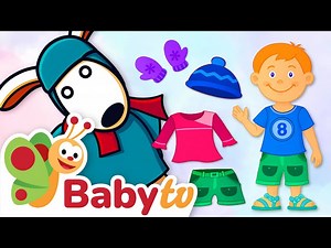 Dress Up with Louie! Learn Clothes for Toddlers 👕🩳 | BabyTV - Videos For Kids
