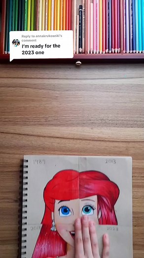 Drawing Ariel Over the Years Part 4 | Realistic Disney Princess Art