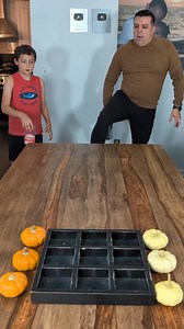 Happy Thanksgiving! 🦃 Bottle Flip Tic Tac Toe ❌⭕ #games #bottlefip #funtime #tictactoe | Family Game