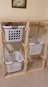 6 tier (1.5 bushel) laundry basket holder! This laundry basket shelf holds 6 Sterilite 1.5 bushel baskets. #laundry #laundrybasketholder #laundrybasketshelf #laundryroommakeover #laundrystorage #newyear #laundryorganization #laundrytower #creatorco #laundrybasketshelf #laundrycart #grocerycart #grocerylaundrycart #storage #etsyinstagram #etsy #shopsmall #smallbiz #businessowner #adhd #ocd #ad #stressrelief #pregnancyhacks #pregnancy#laundryroom #remodeling #organizing #springcleaning | Smith & S