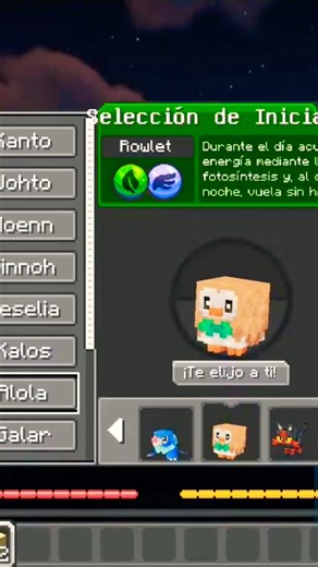 cuál starter elegir? - Pokémon Minecraft cobblemon #minecraft