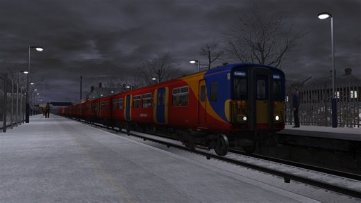 [TSC001] 在满地积雪中缓慢摇到吉尔福德 | 朴茨茅斯直达线 #1