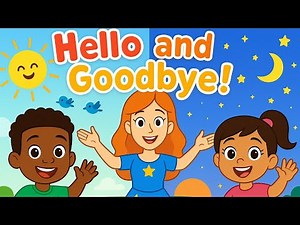 Hello and Goodbye Song Compilation for Kids | Learn Greetings with Leo, Mia & Miss Star