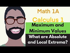 4.1 Maximum and Minimum Values | Video 2 - What are Absolute and Local Extrema? || Calculus 1