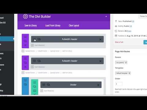 How to Build a One Page Navigation Menu Bar with Divi