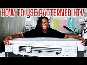 Live: How to Use Patterned Heat Transfer Vinyl - HTV