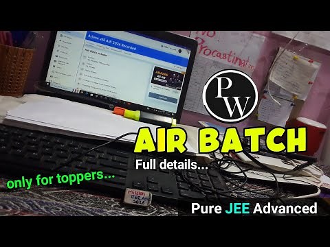 PW AIR Batch || How to get PW AIR batch || Full details