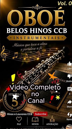 💙 CCB Hymns to Strengthen Hope | Hymn 480 Youth, love the counsel | Oboe