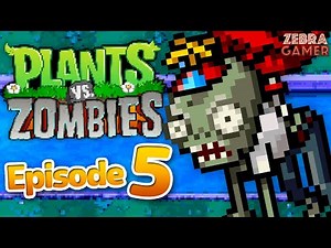 Plants vs. Zombies Nintendo DS Gameplay Walkthrough Part 5 - World 4! Night Pool!