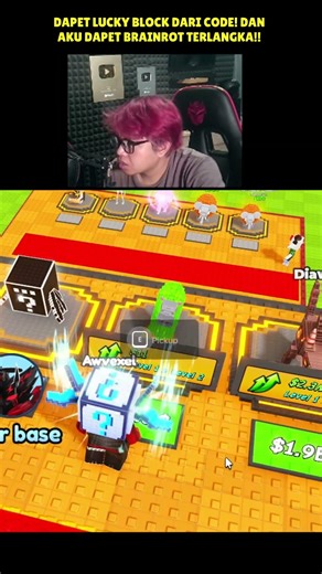 DAPET LUCKY BLOCK DARI CODE! DAN AKU DAPET BRAINROT TERLANGKA!!