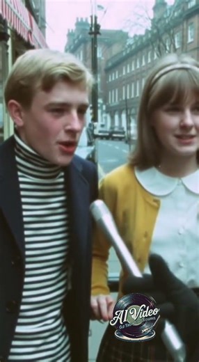 Homage AI Made, 1960s London Street Interview: What Makes Someone Beautiful? | Vintage News Style