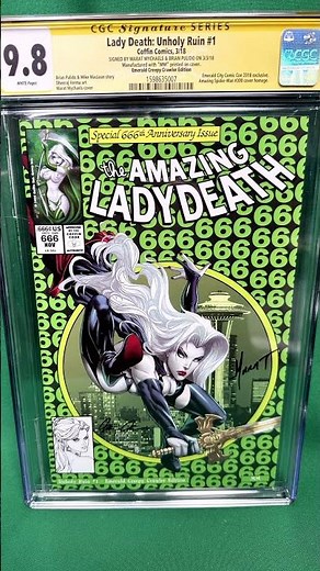 From My Collection: Lady Death – Unholy Ruin #1 | CGC 9.8
