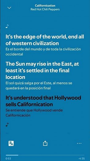 Californication - Red Hot Chili Peppers #lyrics
