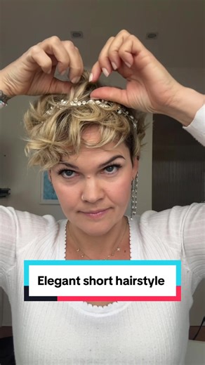 Elegant Short Hair for Special Occasions
