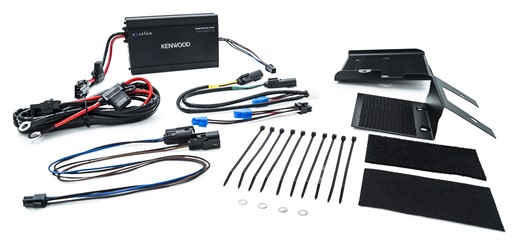 Kenwood eXcelon 2-Channel Plug & Play Amplifier For Harley Touring 2014-2025
