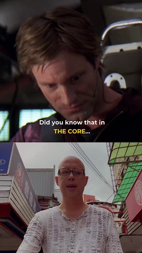 Ship Crash Scene Drama with Aaron Eckhart in The Core