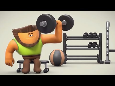 AstroLOLogy | Gym Fitness, No Days OFF! | Chapter: Fit & Funtastic | Compilation | Cartoons for Kids
