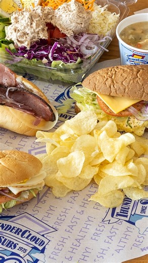 Wishing everyone the happiest holidays with the people you love. Holiday hours will vary by shop tonight and Friday, so please call your location or check online before stopping in. All locations will be closed tomorrow for Christmas. 🎄 | ThunderCloud Subs