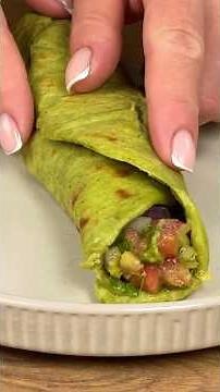 🥑 Healthy Keto Avocado Tortilla! Quick and Healthy Snack!