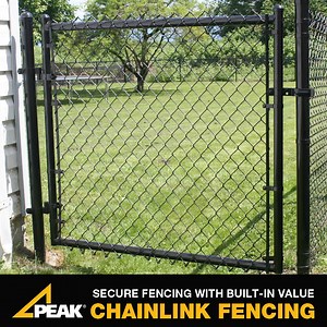 Add lasting value with secure chain link fencing. | The Home Depot
