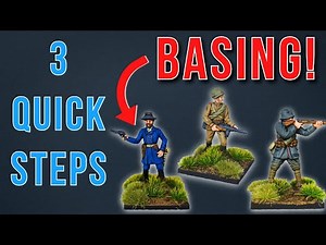 Basing your Toy Soldiers QUICKLY! Toy Soldiers | Wargaming