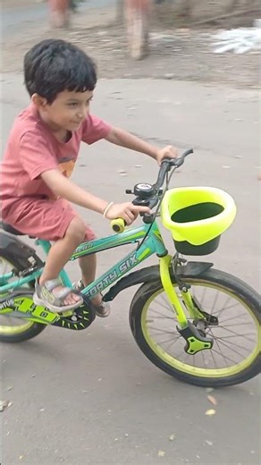 cycle ride with little rider | cycling activity | exercise #ytshort #cycle #kids