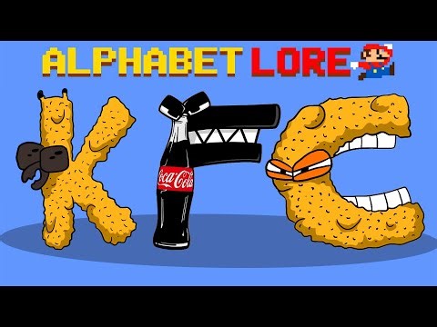 Alphabet Lore But They Are KFC (A-Z...) l All Alphabet Lore Meme Animation - TD Rainbow