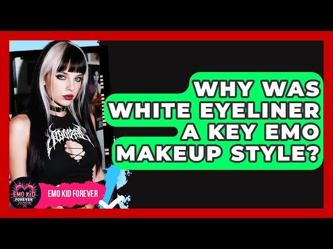 Why Was White Eyeliner A Key Emo Makeup Style? - Emo Kid Forever