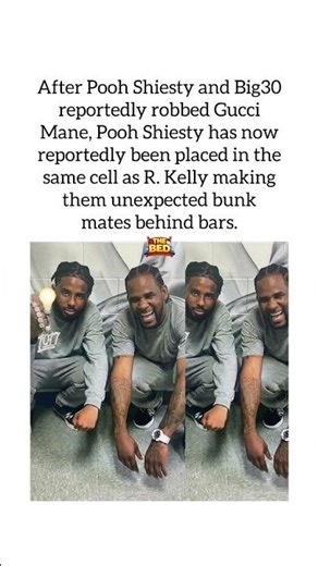 Pooh Shiesty’s Wild Week; From Gucci Mane Robbery Charges to an R. Kelly Cell? #rkelly #guccimane