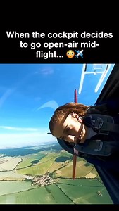 POV: You’re mid-flight, and the canopy pops open unexpectedly. Talk about staying cool under pressure! 😬🔥 Huge respect to this pilot for keeping calm and landing safely! Would you keep your composure in this situation? 🤔 #AvGeek #Aviation #PilotLife #EmergencyLanding #OpenCockpit #AviationDaily #FlightDeck #StayCalm #AviationLovers #FlyingHigh #FearlessPilot #AirplaneMode #AeroAdventure | Runthisshit