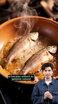 😋 EL SECRETO del BACALAO al PIL PIL vasco ¡Textura cremosa, TRADICIÓN y MAGIA en tu cocina! #2025 🍽️